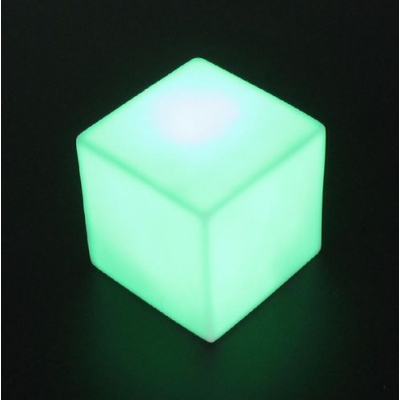 night club 16 colors change waterproof led illuminated cube