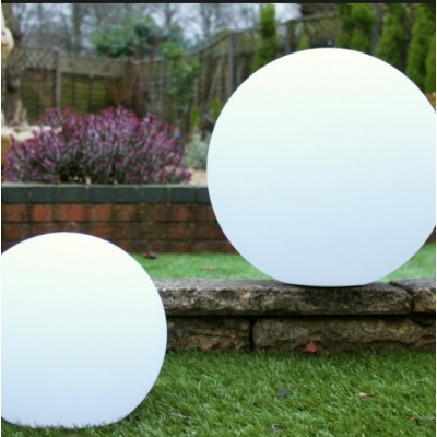 Outdoor Glowing garden light christmas illuminated flashing led painting ball