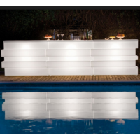 New design 16 colors changing night club led acrylic outdoor illuminated pub bar counter