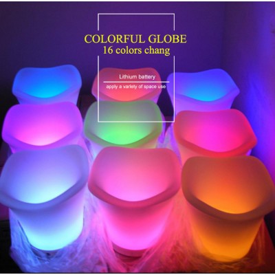 16 Color Change Led Garden Holder Table Big Manufacture Light Up Beer Ice Bucket