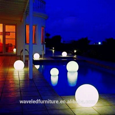 Mini magic LED battery waterproof colorful ball for sales