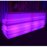 Night club Portable mobile design 16 colors changing  led pub bar counter