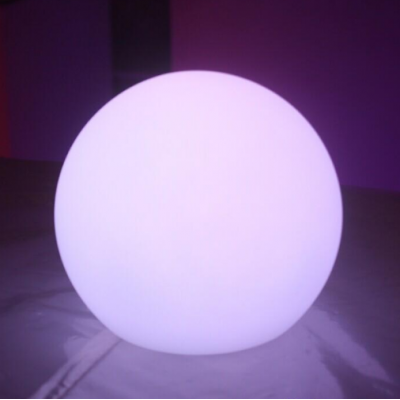 Outdoor Glowing rechargeable led illuminated flashing christmas painting ball light