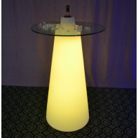 Led waterproof cocktail table furniture with 16 colors changing